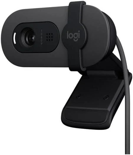 Logitech Brio 105 Full HD 1080p Business Webcam with Auto-Light Balance - Graphite - eBuy UAE